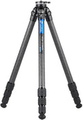 Leofoto Ranger LS 284CEX trípode de carbono - Altura regulable de 86 a 146,5 cm - Diseño ligero con pies extensibles - Carga máxima de 10 kg para cámara y videocámara
