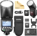 Godox V1PRO S flash TTL para Sony - Cabeza redonda de 76 Ws y HSS 1 a 8000 s - Batería Li Ion integrada - Sistema inalámbrico 2,4 GHz y montaje en zapata Sony
