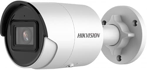 Hikvision DS 2CD2086G2 I - Cámara Bullet AcuSense de 8 MP con objetivo de 2,8 mm - Iluminación hasta 40 m y detección de movimiento - Filtro de falsas alarmas y montaje mural