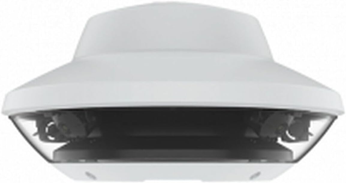 Axis Q6010 E 01980 001 - Cámara de red multisensor para exterior - Resolución 2592 x 1944 con visión diurna y nocturna - PoE Gigabit Ethernet H264 H265 y montaje en techo