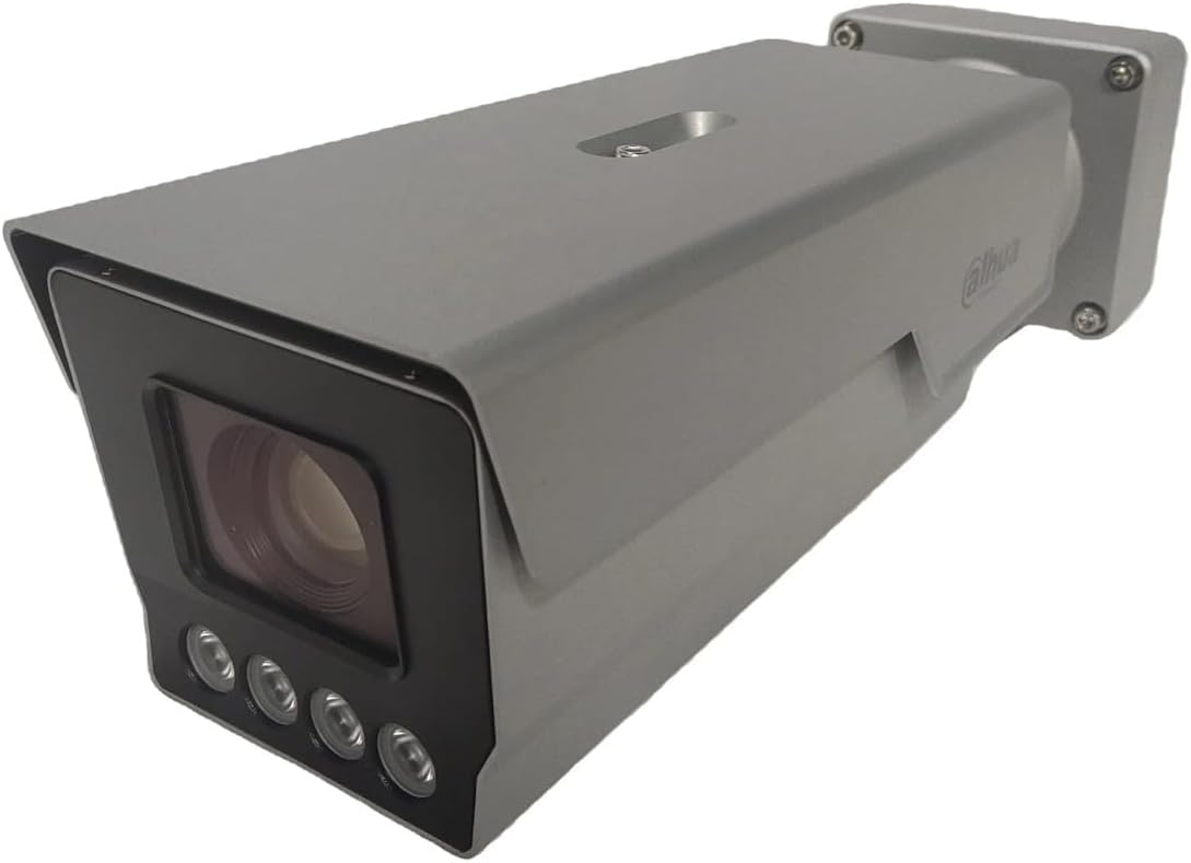 Dahua ITC431 RW1F IRL8 - Cámara IP ANPR de 4 MP con compresión H265 - Infrarrojos 850 nm y alimentación PoE - Inteligencia artificial audio E S e IP67 para control de vehículos