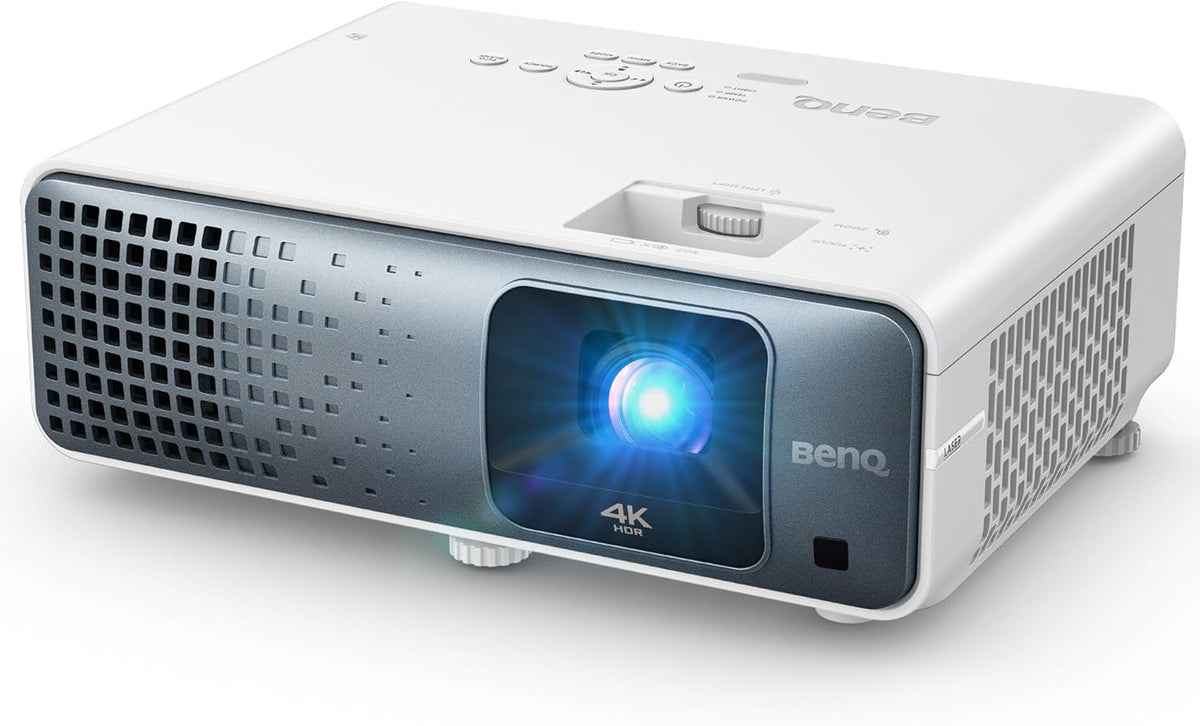 BenQ TK710 proyector gaming 4K - Resolución UHD 3840 x 2160 - Fuente de luz láser - HDMI y diseño portátil para montaje sobre mesa