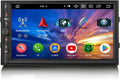 Erisin radio universal Android 14 - 8 núcleos con 4 GB RAM y 64 GB para doble DIN - CarPlay Android Auto GPS DSP Bluetooth 5.0 WiFi DAB - IPS DVR OBD para coche y Nissan