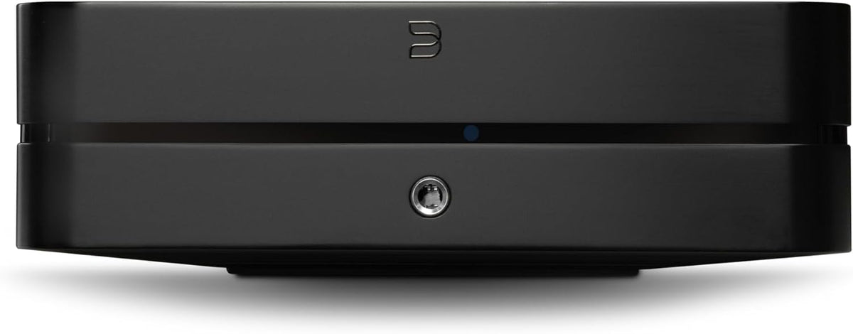 Bluesound Powernode 2025 - Amplificador streamer multiroom de alta resolución - 100 W x 2 estéreo u 80 W x 3 LCR a 8 ohmios - WiFi Spotify Connect Tidal Connect y control de volumen