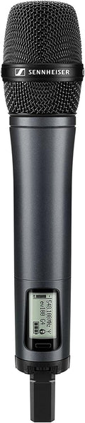Sennheiser SKM 100 G4 transmisor de mano - Transmisor inalámbrico para micrófono y discurso - Patrón unidireccional en acabado negro - Compatible con altavoz amplificador karaoke y radio