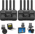 Accssoon CineView HE transmisor de vídeo inalámbrico - Kit transmisor y receptor multiespectro - HDMI USB C y USB - Vídeo H264 H265 HEVC VP9 AV1 y MPEG 4