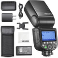 Godox V860III S - Flash TTL GN60 para cámaras Sony - HSS 1 a 8000 s y sistema inalámbrico 2,4 GHz - Batería de litio 2600 mAh para Sony A7 A7R A7S A6000 y A6300