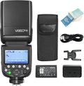 Godox V860III N flash TTL para Nikon - Número guía 60 y HSS 1 a 8000 s - Batería Li Ion de 2600 mAh - Luz piloto ajustable de 10 niveles y temperatura 5300 K