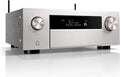 Denon AVC X4800H plata - Amplificador AV 9.4 canales con sonido multicanal - HDMI Bluetooth y control por Amazon Alexa - Para TV consola PC smartphone y cine en casa