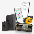 KOMOBI City Lock localizador GPS para moto - Sistema antirrobo con alarma y alerta al móvil - Asistencia en accidentes mediante aplicación - Incluye candado llavero y cargador magnético