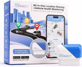 CarMD Connect - Localizador y monitor de vehículo en tiempo real sin suscripción - Ubicación geocercas y alertas de seguridad - Control del estado del coche y funciones con IA