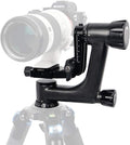 SIRUI PH 10 cabezal gimbal profesional - Fibra de carbono con giro panorámico de 360 grados - Carga máxima de 15 kg - Placa Arca Swiss para trípode y monopié