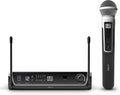 LD Systems U308 HHD sistema de micrófono inalámbrico - Micrófono de mano dinámico unidireccional - Frecuencias 823 a 832 y 863 a 865 MHz - Receptor y transmisor con salida XLR