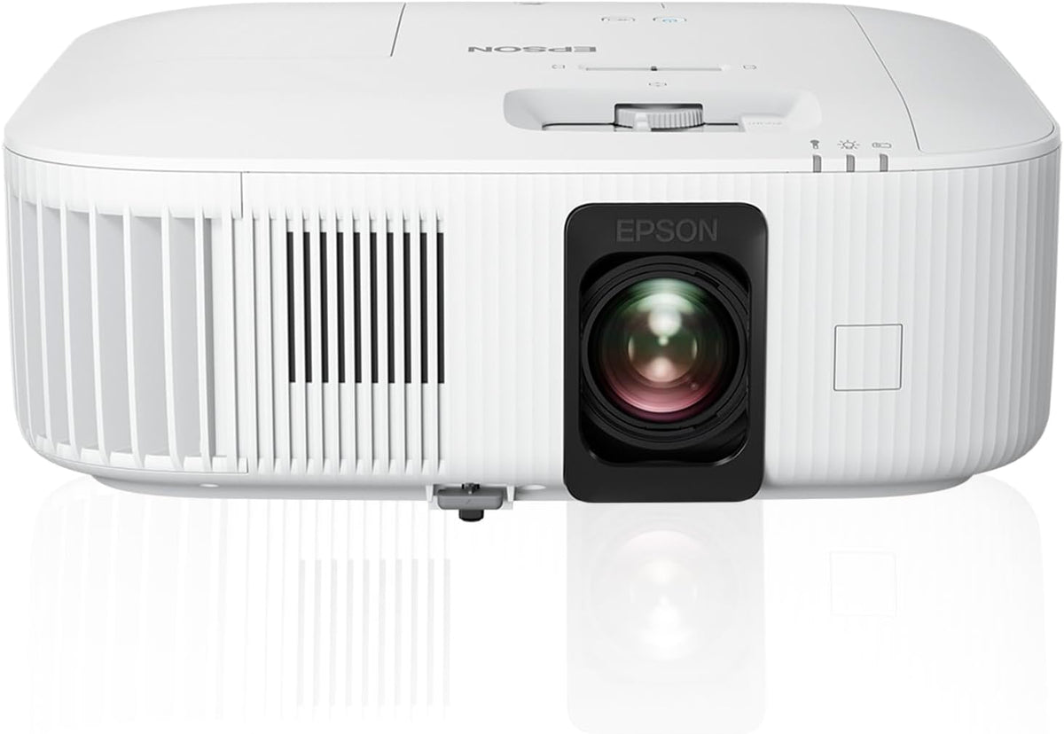 Epson EH TW6250 - Proyector 4K PRO UHD de 2800 lúmenes para cine y gaming - Android TV tecnología 3LCD y contraste 35000 a 1 - Pantalla de hasta 500 pulgadas y lámpara de 7500 horas