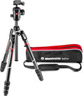 Manfrotto Befree Advanced GT trípode de viaje - Fibra de carbono con altura máxima de 162 cm - Cabezal fluido para videocámara - Carga máxima de 10 kg y peso de 1,55 kg