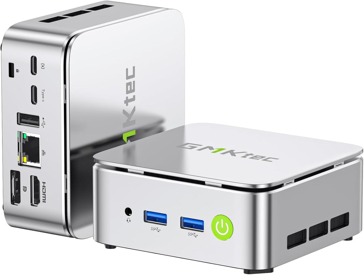 GMKtec G10 Mini PC Ryzen 5 3500U - 16 GB DDR4 a 3200 MHz y SSD de 256 GB - AMD Radeon Vega 8 integrada - WiFi 5 USB 3.2 USB C y Bluetooth 5.0