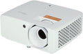Optoma ZW350E - Proyector WXGA de 4000 lúmenes ANSI - Resolución 1280 x 768 y contraste 300000 a 1 - HDMI USB y montaje en mesa para presentaciones y entretenimiento