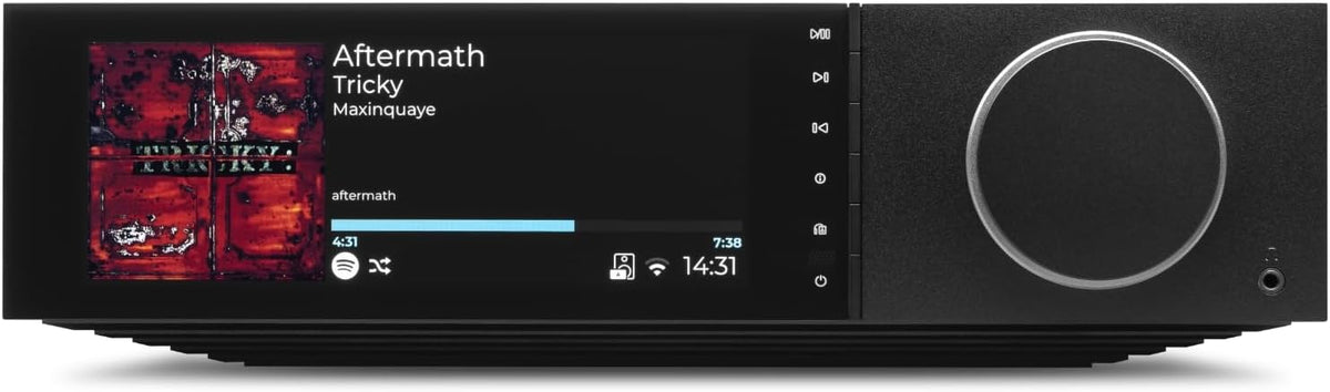 Cambridge Audio EVO 150 SE - Amplificador todo en uno y streamer de alta resolución - aptX HD AirPlay 2 Chromecast HDMI ARC y StreamMagic Gen 4 - Entrada fono MM y DAC ESS Sabre para HiFi