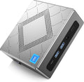 NiPoGi CK10 - Mini PC Intel Core i5 12600H con 16 GB DDR4 y SSD NVMe de 512 GB - Triple pantalla 4K con 2 HDMI y VGA - WiFi 6 Bluetooth 5.2 para oficina y educación