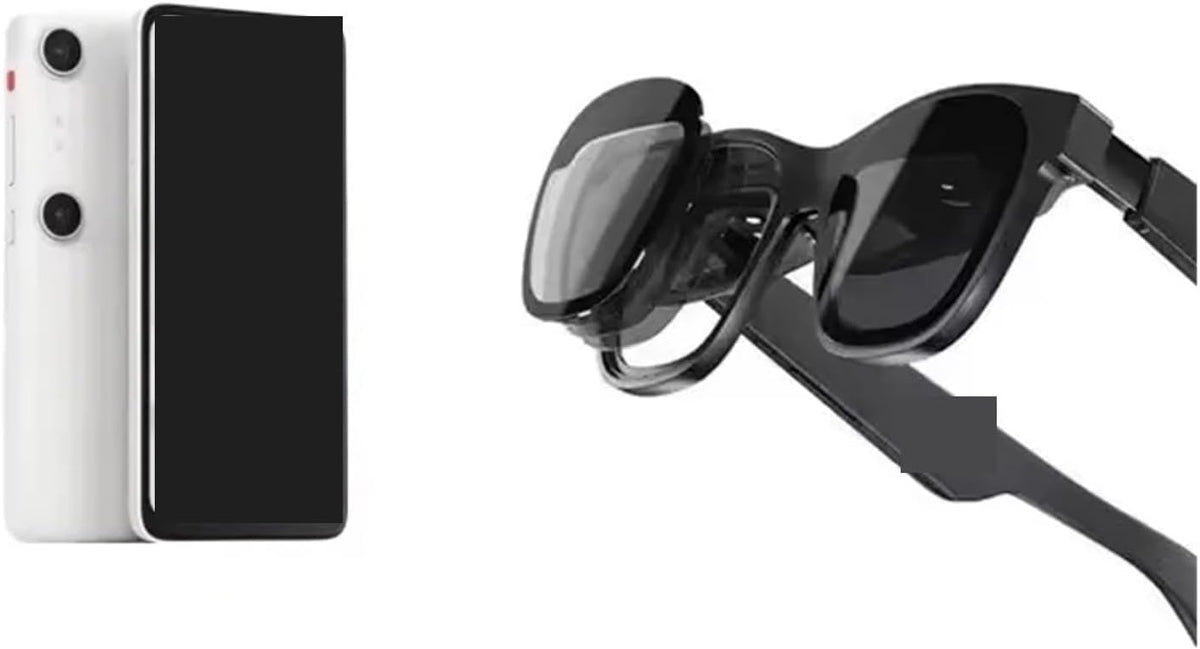 Gafas AR inteligentes Air2 Pro Beam Pro2 - Pantalla virtual HD de 130 pulgadas - Visualización 1080p - Cine privado portátil para adultos con peso de 50 g