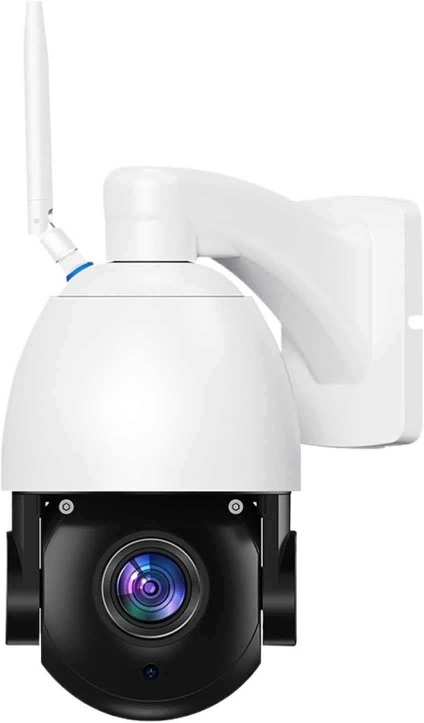 Cámara PTZ YZL2025.11.68 - Cámara IP exterior 4K 8 MP con zoom óptico 50 aumentos - Seguimiento humano mediante IA e infrarrojos hasta 100 m - WiFi PoE y acceso P2P sin tarjeta SD