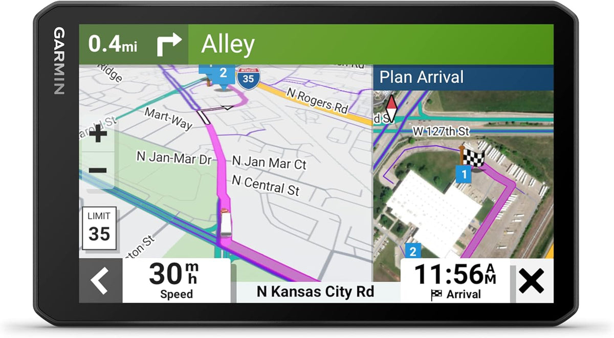 Garmin dezlCam LGV710 GPS para camión - Pantalla táctil de 7 pulgadas - Mapas de Europa con Bluetooth - Alertas de radar carriles y lectura de texto