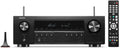 Denon AVC S660H amplificador AV - Sonido envolvente 5,2 canales - 3 puertos HDMI con soporte 8K - Bluetooth USB eARC y control manual