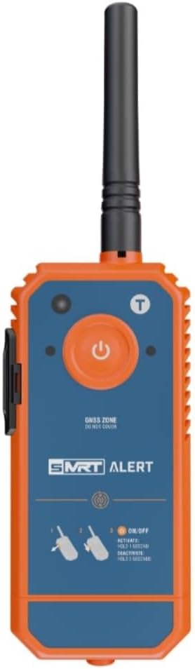 sMRT Alert MOB baliza marina personal - Dispositivo resistente al agua con conectividad NFC - Compatible con smartphone y aplicación de contactos - Batería de hasta 5 años
