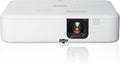 Epson CO FH02 - Proyector Full HD 1080P de 3000 lúmenes con Android TV - Tecnología 3LCD y lámpara de hasta 12000 horas - HDMI y altavoz integrado para cine en casa