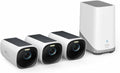 eufy Security S330 eufyCam 3 cámara solar - Resolución 4K para vigilancia exterior - Visión nocturna y reconocimiento facial - WiFi sin tarifa mensual y control con Alexa