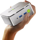 GMKtec G10 Mini PC Ryzen 5 3500U - 16 GB RAM y SSD de 512 GB - Triple salida 4K con USB C y DisplayPort - LAN 2,5GbE WiFi y Bluetooth para hogar y oficina