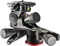 Manfrotto X PRO MHXPRO 3WG - Rótula de 3 vías para cámara - Dimensiones de 13,5 x 13,5 x 13 cm - Cabezal ajustable negro para fotografía y control preciso del encuadre