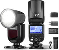 NEEWER Z1 C - Flash TTL Speedlite de 76 Ws para cámaras Canon - HSS 1 a 8000 s y sistema inalámbrico 2,4 GHz - Batería 2600 mAh luz LED y reciclaje de 1,5 s