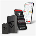 KOMOBI City - Localizador GPS para moto con alarma antirrobo - Asistencia en accidentes y alertas al móvil - Aplicación KOMOBI WiFi Bluetooth y formato de 47 x 78 x 24 mm