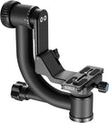 SIRUI PH 20 cabezal gimbal profesional - Fibra de carbono con giro panorámico de 360 grados - Placa rápida Arca Swiss - Carga máxima de 20 kg para trípode y monopié