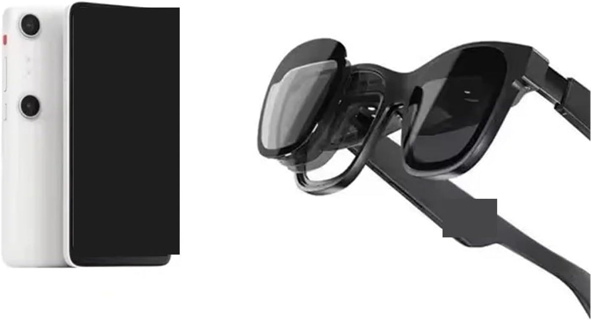 Gafas AR inteligentes Air2 Pro Beam Pro1 - Pantalla virtual HD de 130 pulgadas - Visualización 1080p - Cine privado portátil para adultos con peso de 50 g