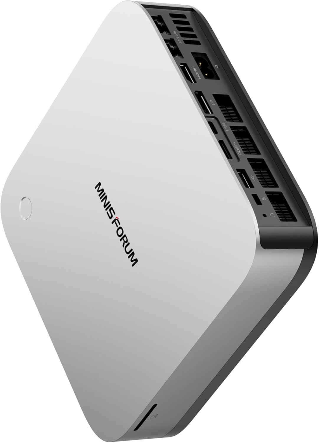 MINISFORUM AI X1 Pro - Mini PC Ryzen AI 9 HX 370 de 12 núcleos con 64 GB DDR5 - SSD de 1 TB y Radeon 890M - WiFi 7 Bluetooth 5.4 doble LAN 2,5G y USB4