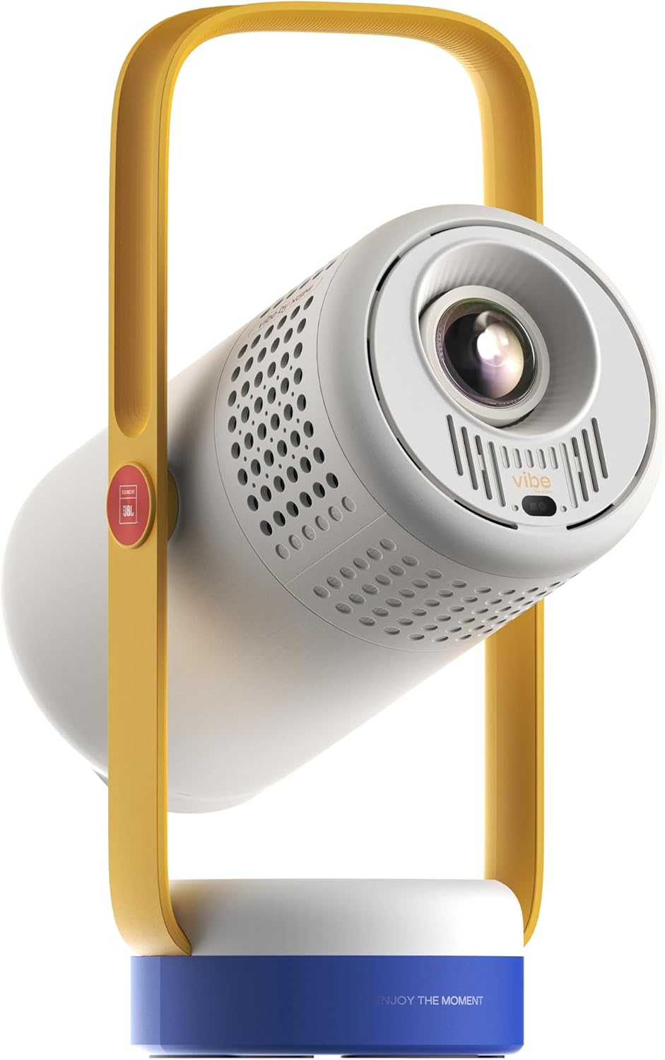 XGIMI Vibe One - Mini proyector inteligente Full HD 1080P con Google TV y Netflix - Sonido JBL batería integrada y soporte de 160 grados - WiFi Bluetooth y autonomía de 1,2 horas