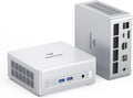 MINISFORUM UM880 Plus Mini PC Ryzen 7 8845HS - 32 GB DDR5 y SSD de 1 TB - Radeon 780M con triple pantalla 8K a 60 Hz - OCuLink WiFi 6E y 5 puertos USB