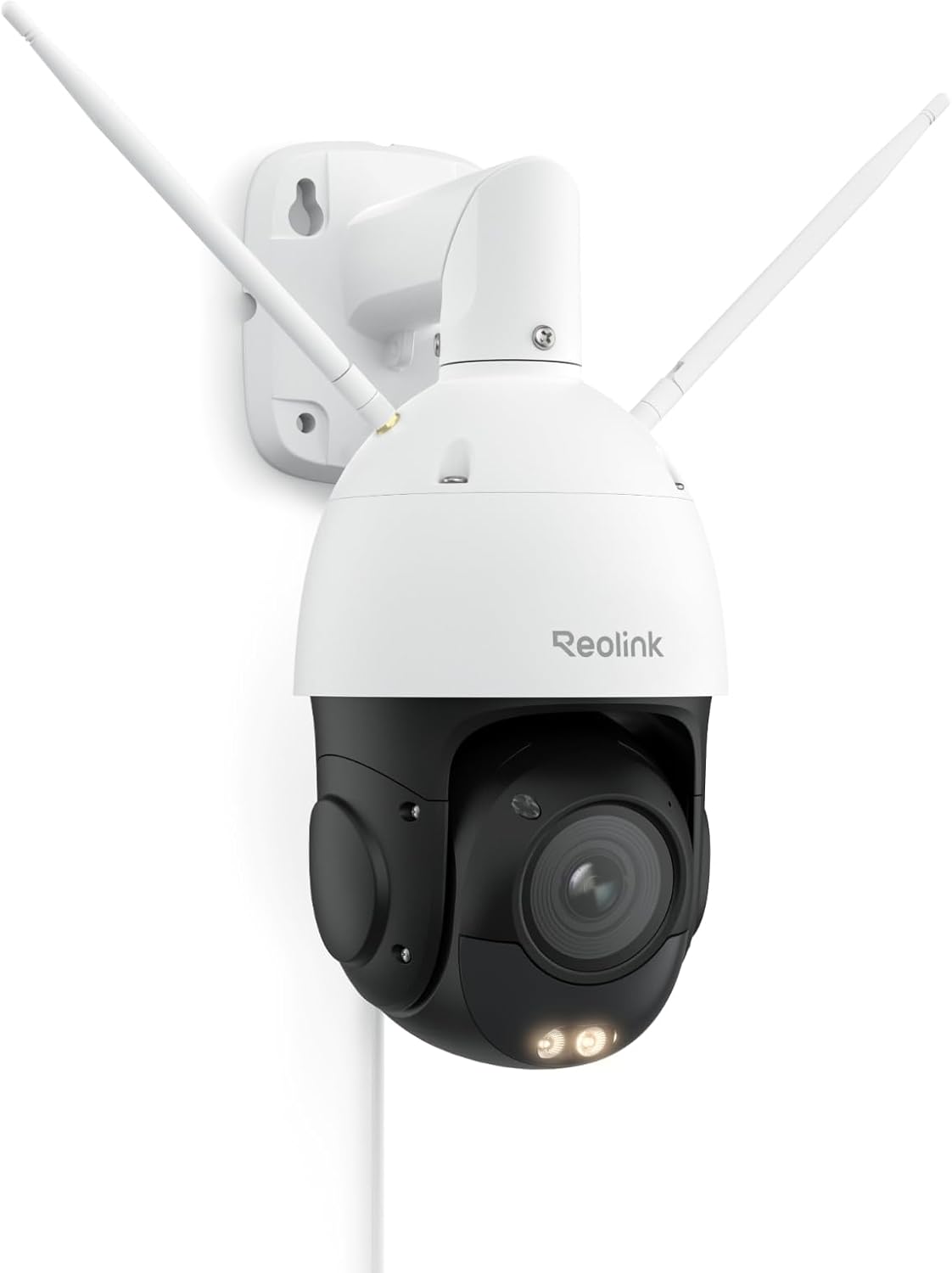 Reolink RLC 823S1W cámara PTZ 4K - Zoom óptico 5x con giro 360 grados e inclinación 90 grados - Seguimiento automático y visión nocturna - Audio bidireccional y detección inteligente