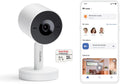 Netatmo Advance NPC W AMZ - Cámara interior inteligente 2K HDR a 30 fps - Reconocimiento facial mediante IA y zoom 16 aumentos - Audio bidireccional visión de 130 grados y WiFi doble banda