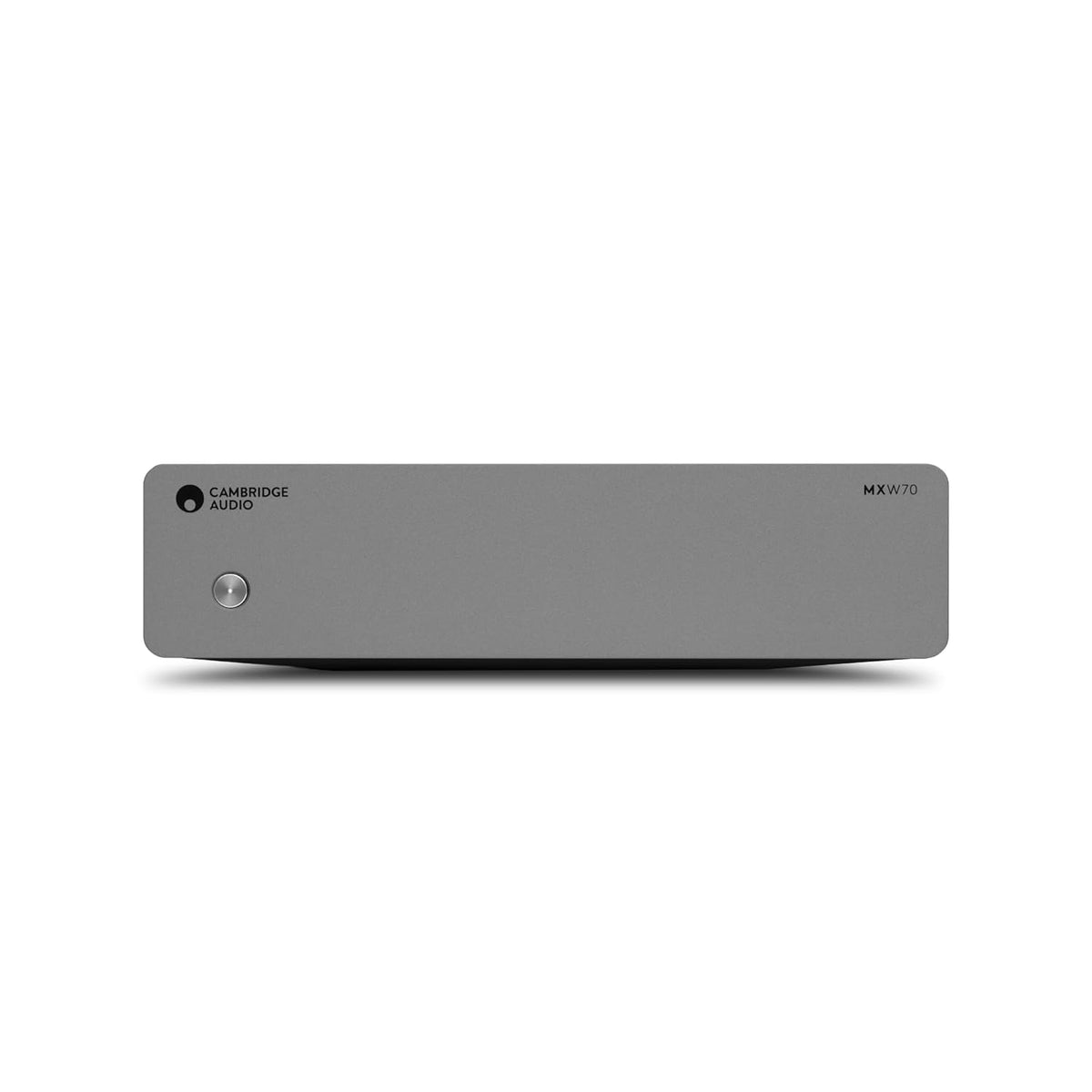Cambridge Audio MXW 70 amplificador de potencia - 2 canales de 70 W - Entradas RCA y XLR con Hypex NCORE clase D - Diseño compacto gris lunar