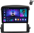 Radio Android 14 para Kia Sorento BL 2002 a 2011 - Pantalla táctil de 9 pulgadas con 1 GB RAM y 32 GB - CarPlay navegación FM y SWC - WiFi 4G Bluetooth Ethernet y USB