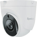 Synology TC500 cámara de seguridad con IA - Vigilancia inteligente para exterior - Visión nocturna y conexión Ethernet - Alimentación por cable y control de iris