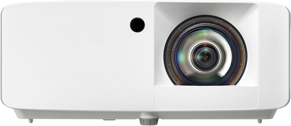 Optoma GT2000HDR - Proyector Full HD 1080P de tiro corto para cine y gaming - Compatible con 3D y altavoz integrado - USB corrección trapezoidal digital y montaje en mesa o pared