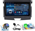 DAEFAG radio Android 14 para Ford Ranger - Pantalla táctil de 9 pulgadas con 2 GB RAM y 32 GB - CarPlay Android Auto GPS Bluetooth WiFi USB - Para modelos 2015 a 2020