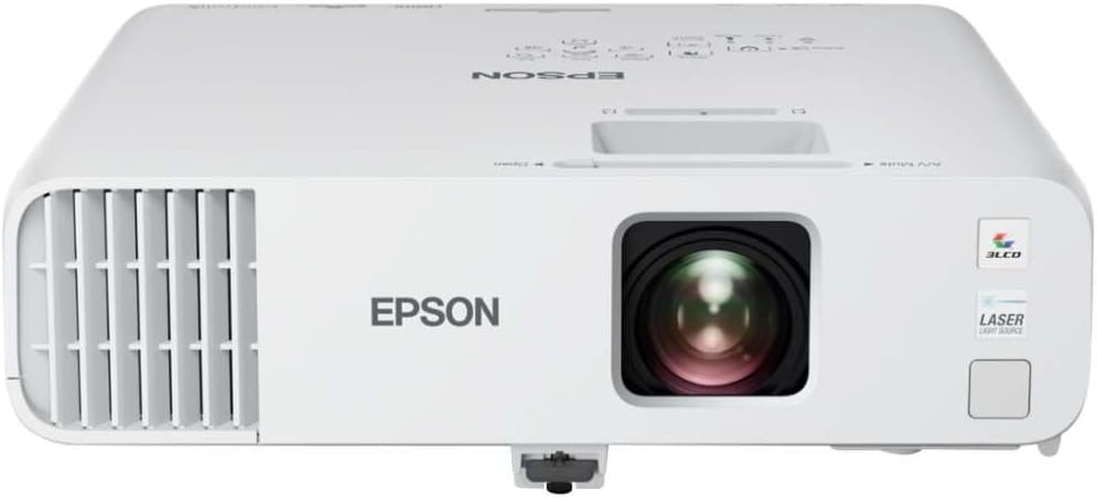 Epson EB L210W proyector WXGA - Resolución 1280 x 800 para cine en casa - Formato portátil - HDMI y montaje sobre mesa