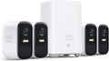 eufy Security eufyCam 2C Pro kit de 4 cámaras - Vídeo 2K para vigilancia exterior - Batería con autonomía de hasta 180 días - WiFi visión nocturna y control desde iOS