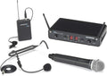 Samson Concert 288 sistema inalámbrico - Sistema de audio de 2 canales con conexión XLR - Alimentación mediante cable eléctrico - Equipo para voz presentaciones y actuaciones