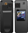 KONGMM A32 - Mini cámara corporal Full HD 1080P con gran angular de 130 grados - Visión nocturna y formato deportivo - Incluye tarjeta TF de 256 GB para grabación portátil